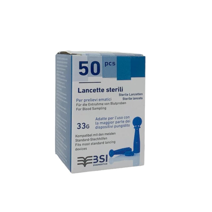 Lancette Sterili 33G Biochemical System 50 Pezzi