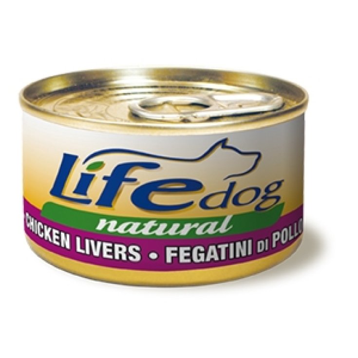 Life Dog Naturale Fegatini di Pollo - 90GR