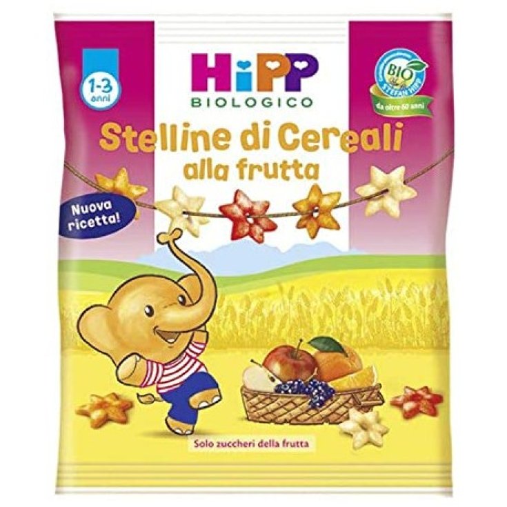 Stelline di Cereali alla Frutta HiPP Biologico 30g