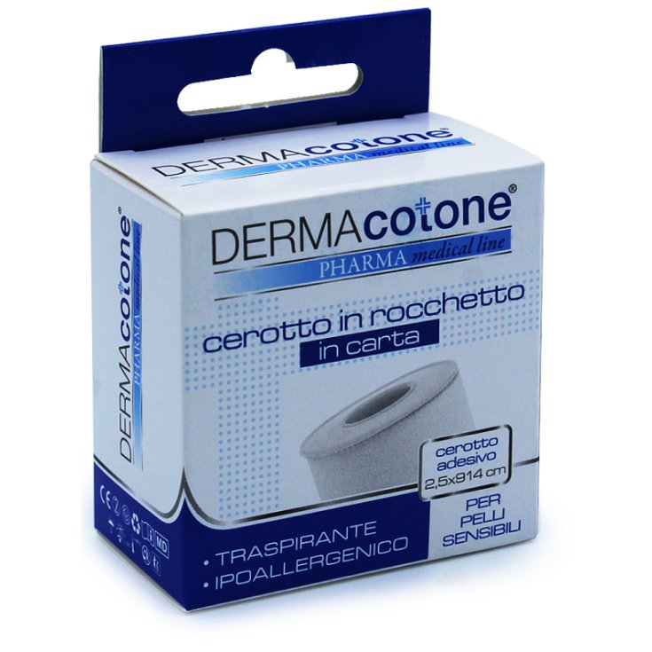 CEROTTO ROCCHETTO IN CARTA DERMACOTONE® 2,5X914CM