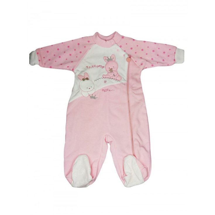Tuta tutina pigiamone bimba neonato Will B rosa 24 m