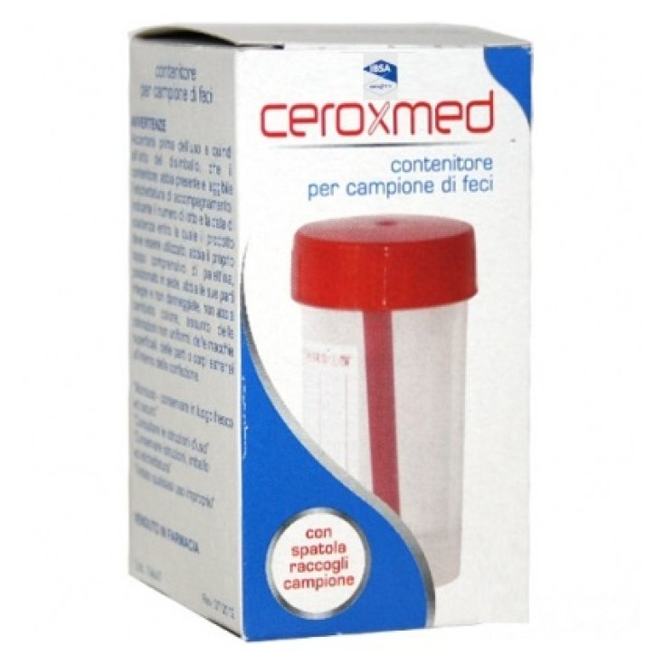 Ceroxmed Contenitore Per Campione Di Feci IBSA 60ml