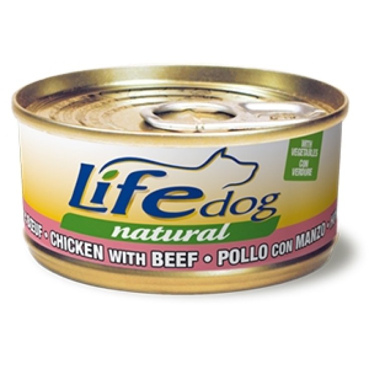 Life Dog Naturale Pollo con Manzo e Verdure - 170GR