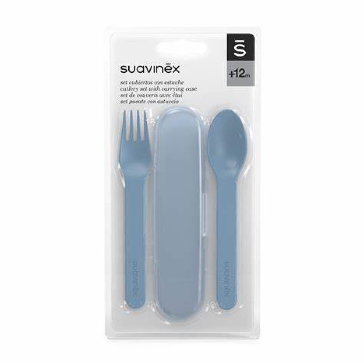 Set Portaposate Go Natural Azzurro Suavinex 1 Set