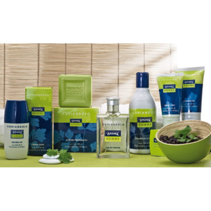 L'Amande Homme Coriandolo Shampoo + Detergente + Crema