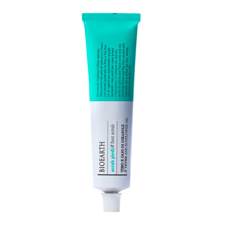 Scrub Piedi Timo E Olio Di Girasole Bioearth 100ml