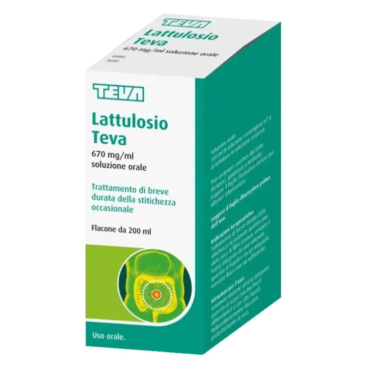 Lattulosio Teva OS 670mg/ml 200ml