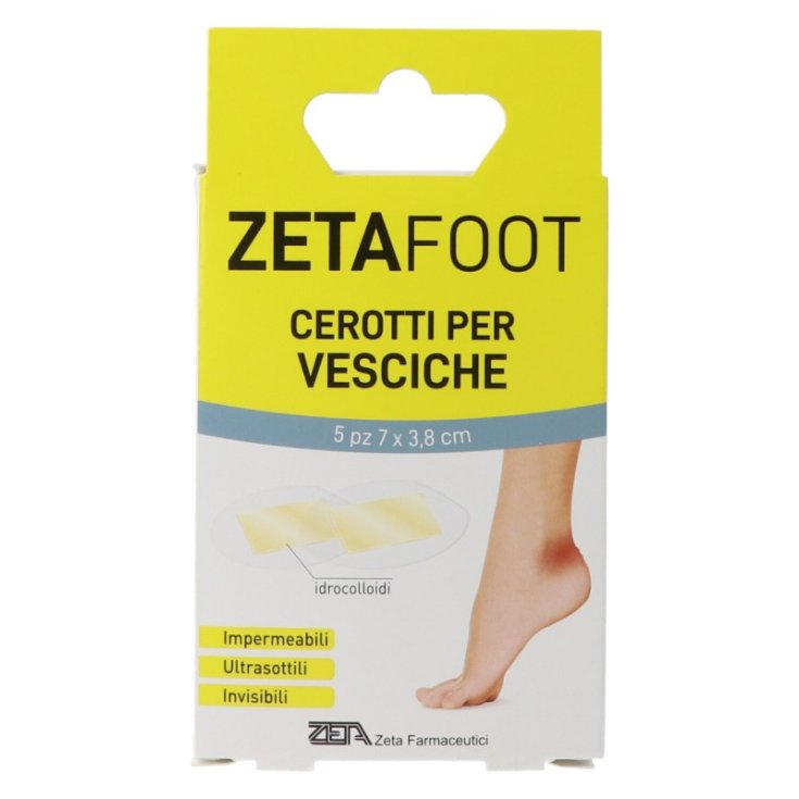 ZETAFOOT Cerotti Per Vesciche ZETA Farmaceutici 8 Pezzi