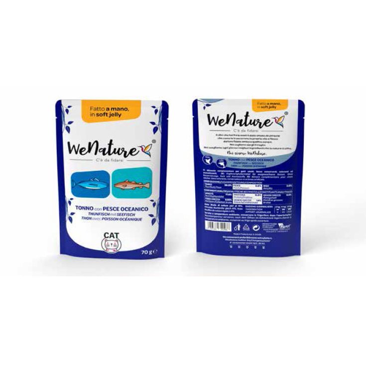 Tonno con Pesce Oceanico in Soft Jelly Pouch - 70GR