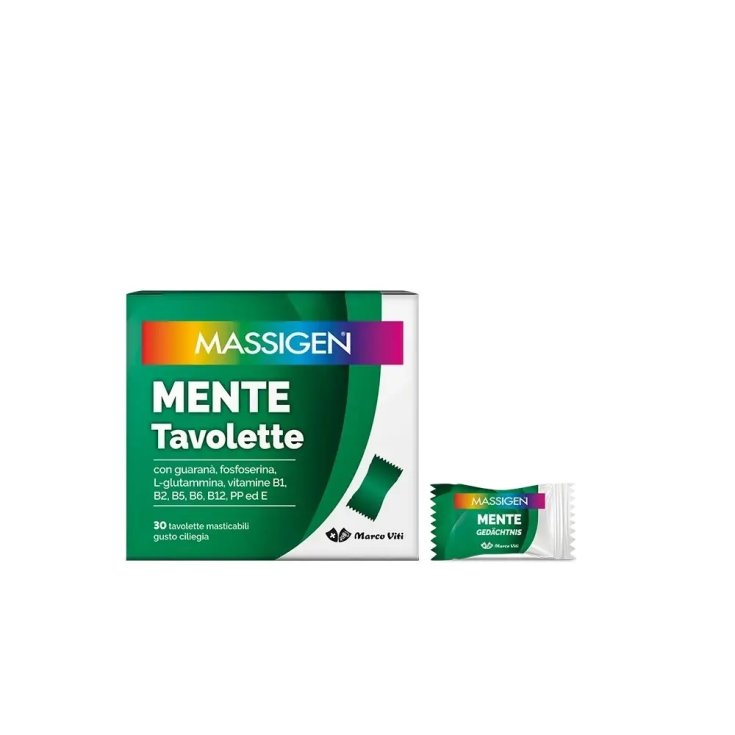 Massigen Mente Marco Viti 30 Tavolette Masticabili