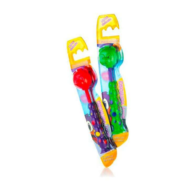 Spazzolino Baby con Ventosa PharmaClendy® 1 Pezzo