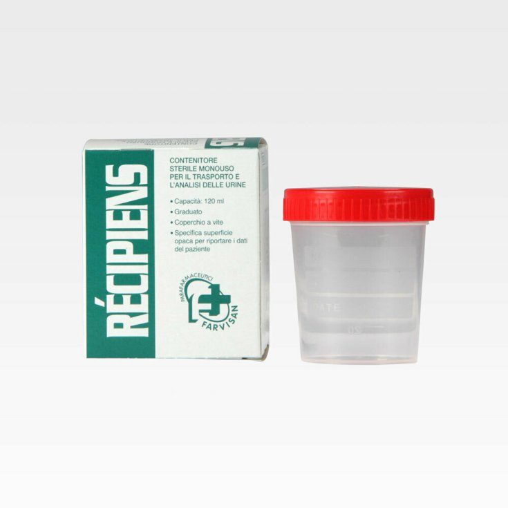 Récipiens Contenitore Per Urine Farvisan 1x120ml