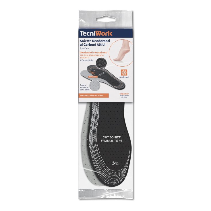Solette Deodoranti Carboni Attivi Tecniwork® 1 Paio
