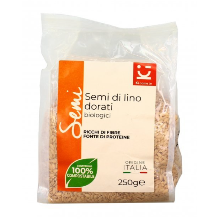 Semi Di Lino Dorati Biologici Ki Group 250g