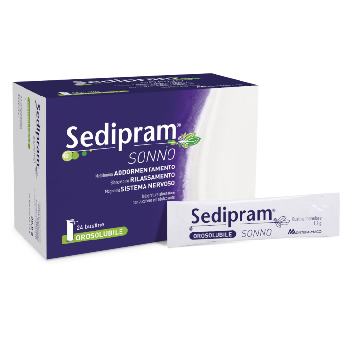 Sedipram® Sonno Montefarmaco 24 Bustine Orosulibili
