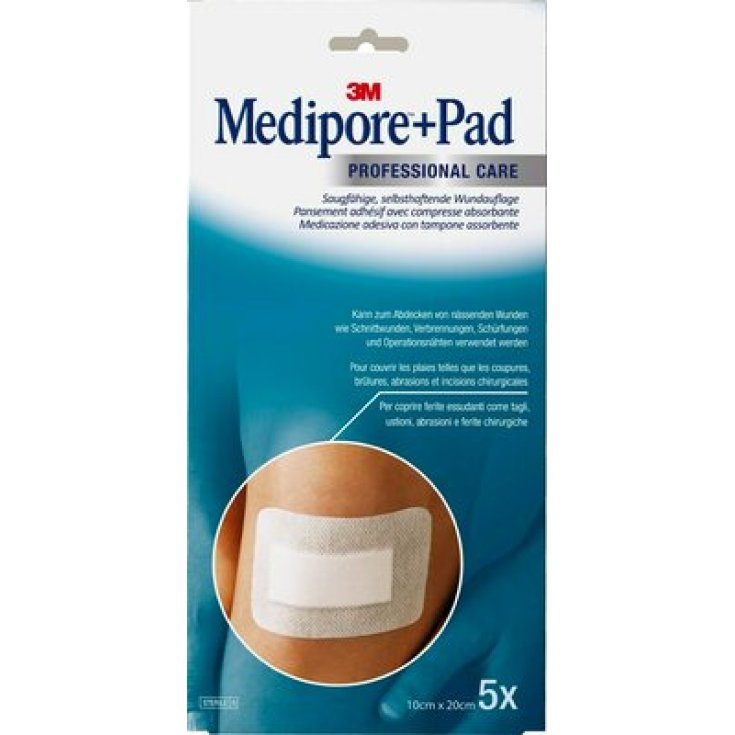 Medipore+Pad Professional Care 3M 5 Pezzi