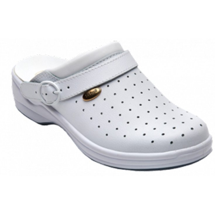 Clog Racy Bycast Bianco 38
