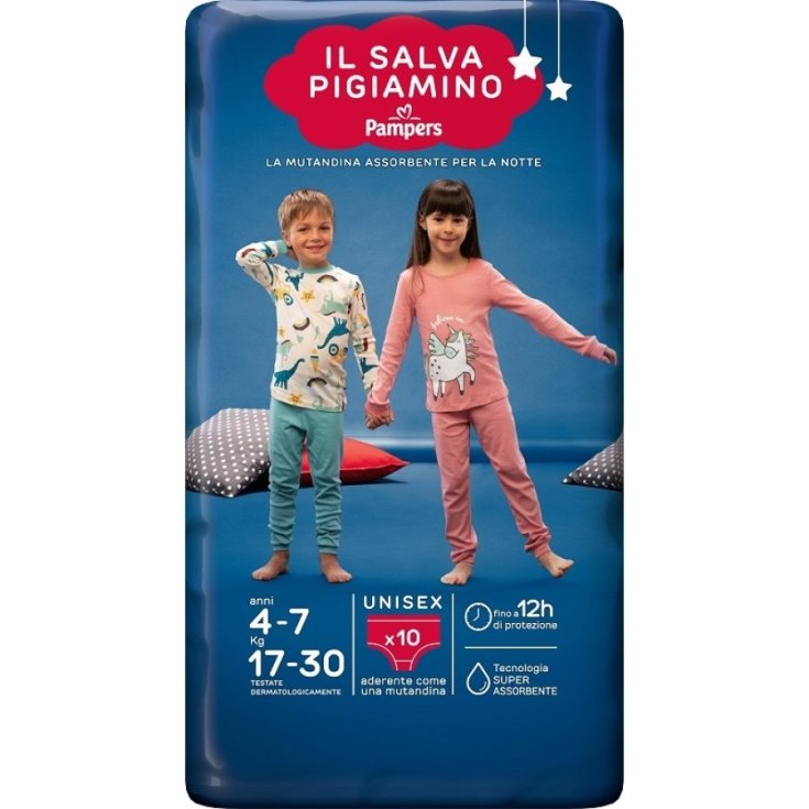 Il Salva Pigiamino Tg.S/M Pampers 10 Pezzi
