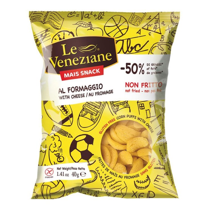 Mais Snack Formaggio Le Veneziane 40g