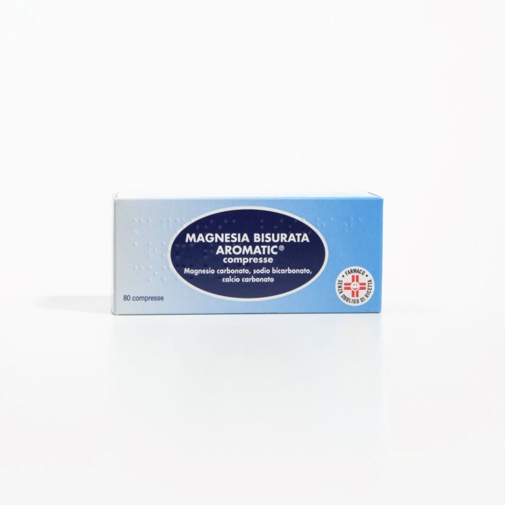 Magnesia Bisurata Aromatic DiIspositivo Medico 80 Pastiglie