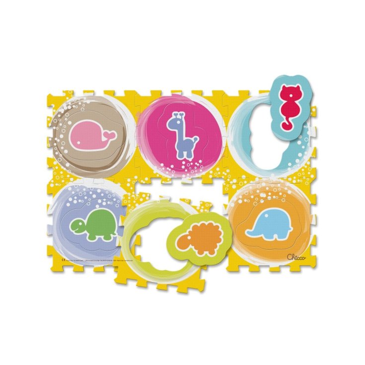 Tappeto Puzzle Animali CHICCO 1-4 Anni
