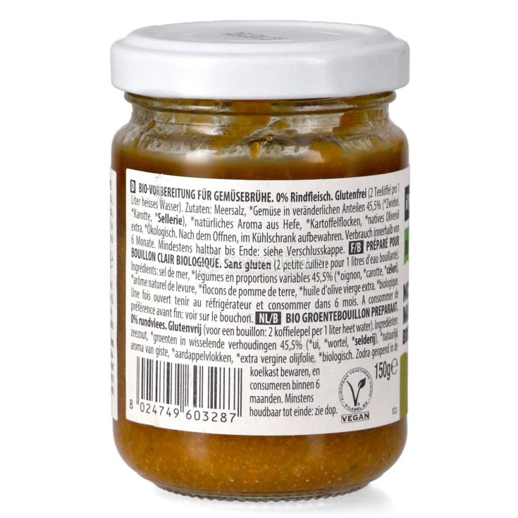 Il Nutrimento Brodo Vegetale Gusto Manzo 150g