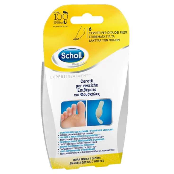 Cerotto per Veschiche Dita dei Piedi Scholl 6 Cerotti