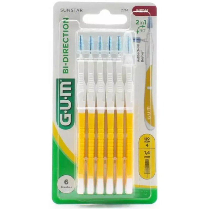 Scovolino Bi-Direction Iso 4 Gum 6 Pezzi