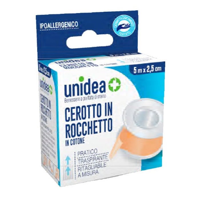 CEROTTO IN ROCCHETTO IN COTONE unidea 5mx2,5cm