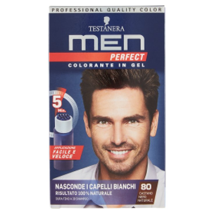 MEN PERFECT 80 CASTANO NERO