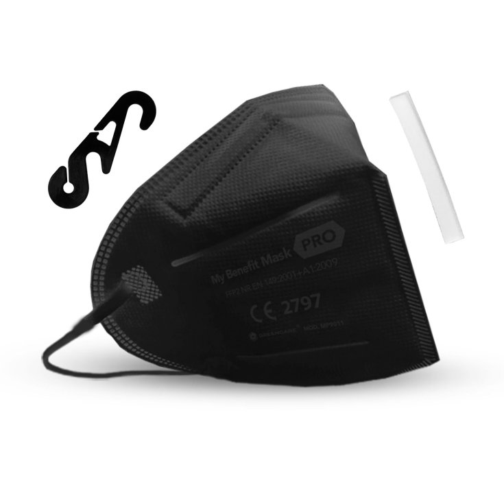 Mask pro FFP2 Nero My Benefit 1 Pezzo