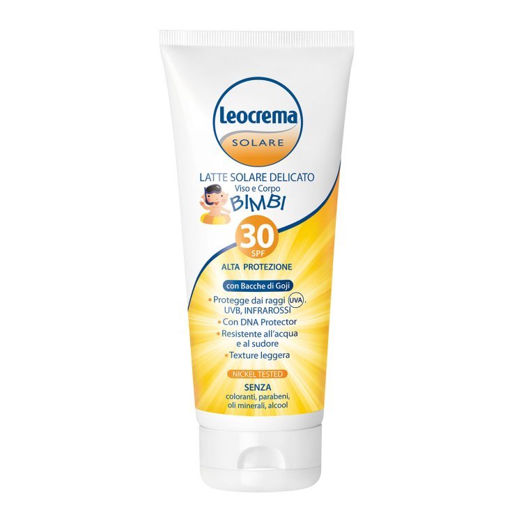 Latte Solare Delicato Spf30 Bimbi Leocrema 200ml
