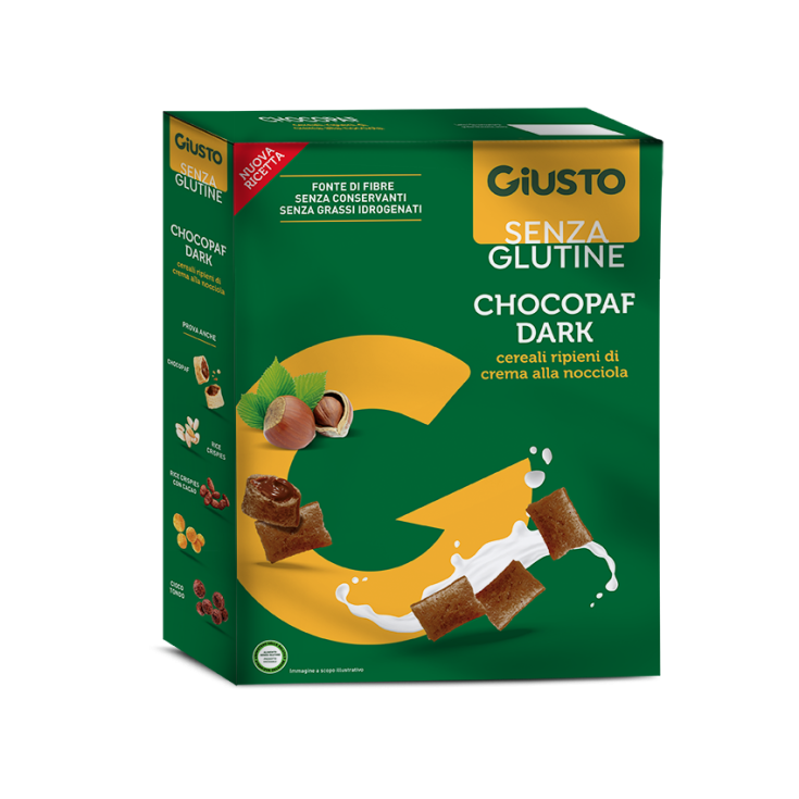 Chocopaf Dark Cereali Cacao e Nocciola Giusto 300g