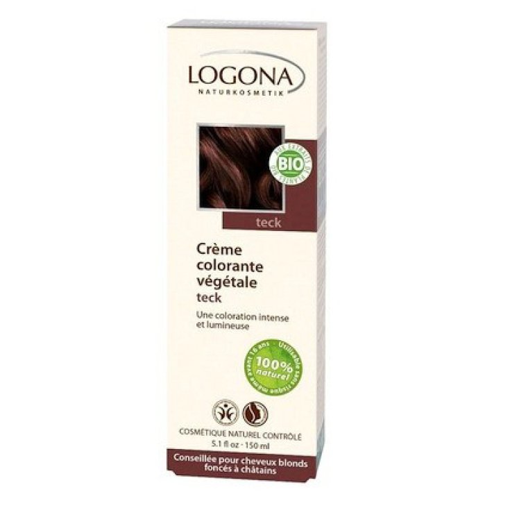 Logona Crema Colorante Vegetale Teak 150ml