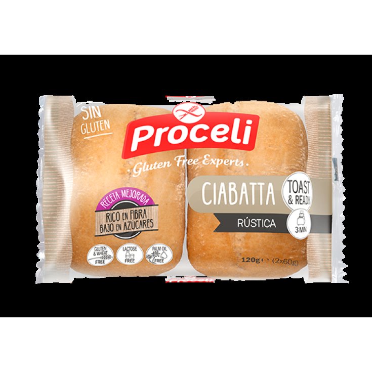 Ciabatta Rustica Proceli 2x60g