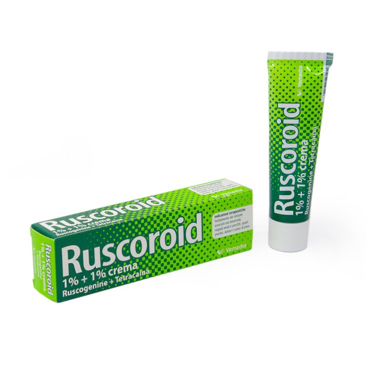 Ruscoroid Crema 1%+1% Crema 40g
