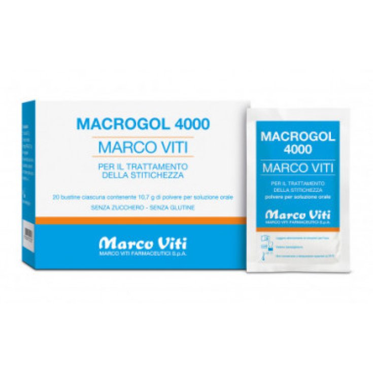 MACROGOL 4000 Marco Viti 20 Bustine