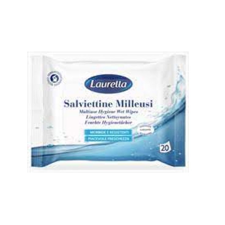 Laurella Salviettine Milleusi 20 Pezzi