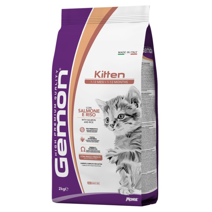 Cat Kitten con Salmone e Riso - 2KG