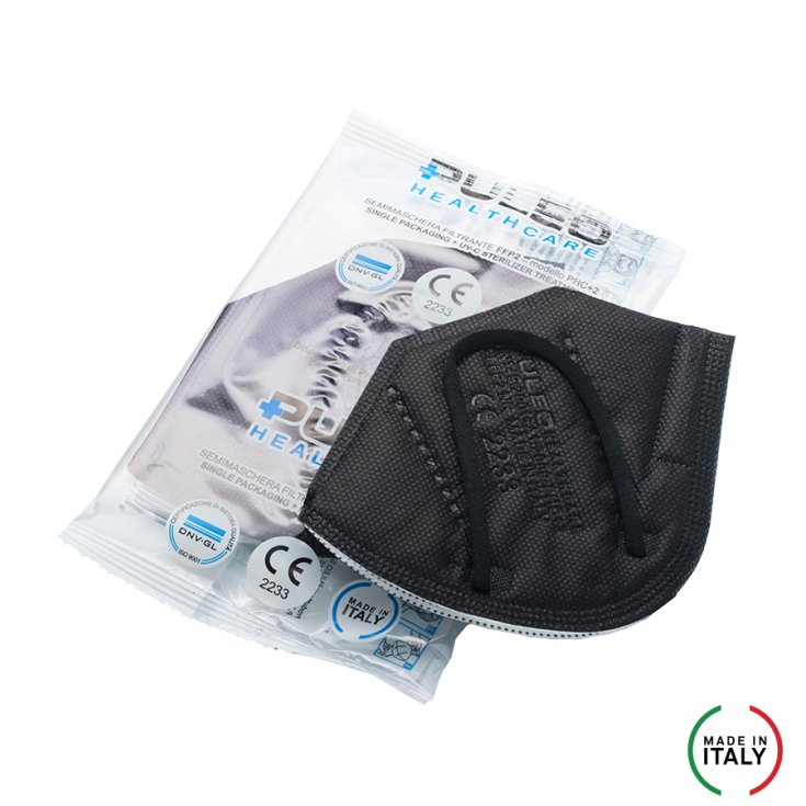 Mascherina FFP Nr Nera Puleo HealthCare 1 Pezzo