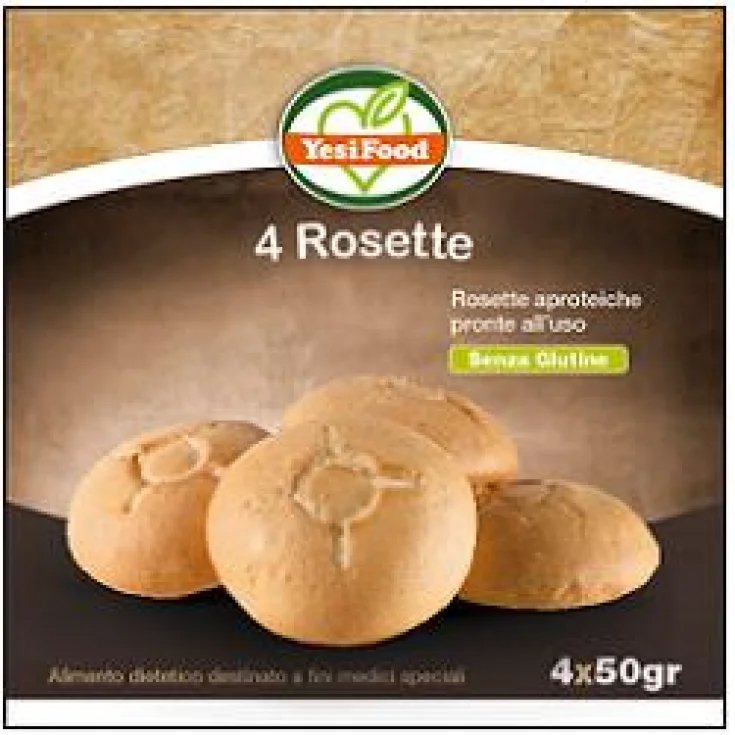 Rosetta Aproteica Yesi Food 4x50g