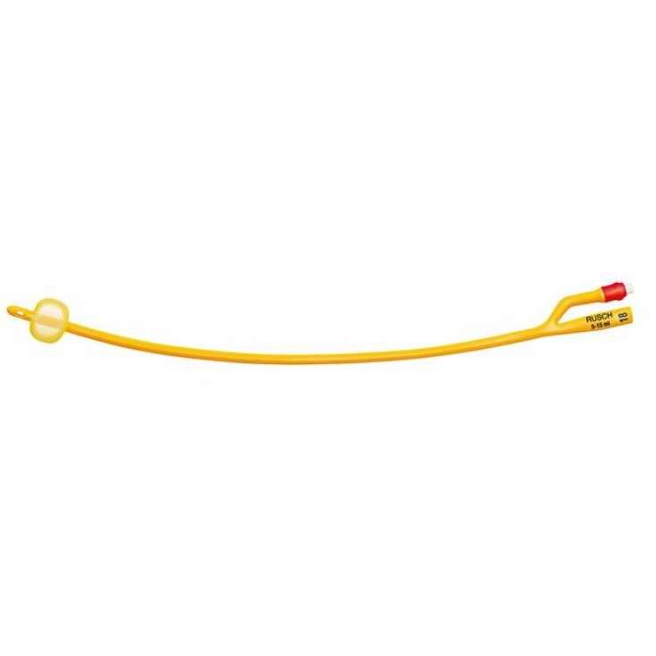 CATETERE FOLEY CH20 2VIE ARANCIO