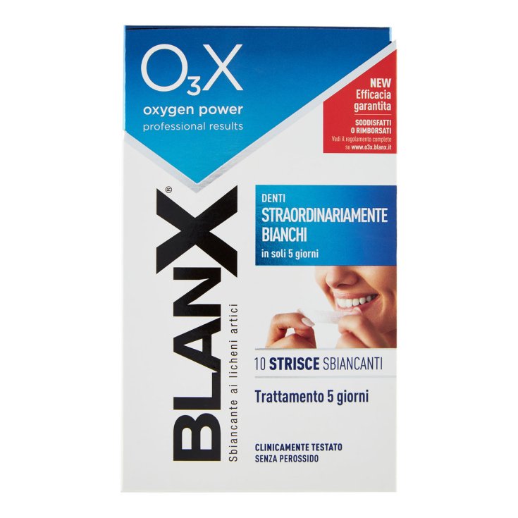 Strisce Sbiancanti O3X Blanx 5 Pezzi