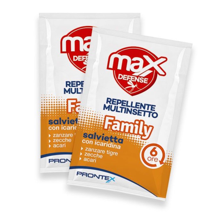 Max Defense Salvietta Family Prontex 12 Pezzi