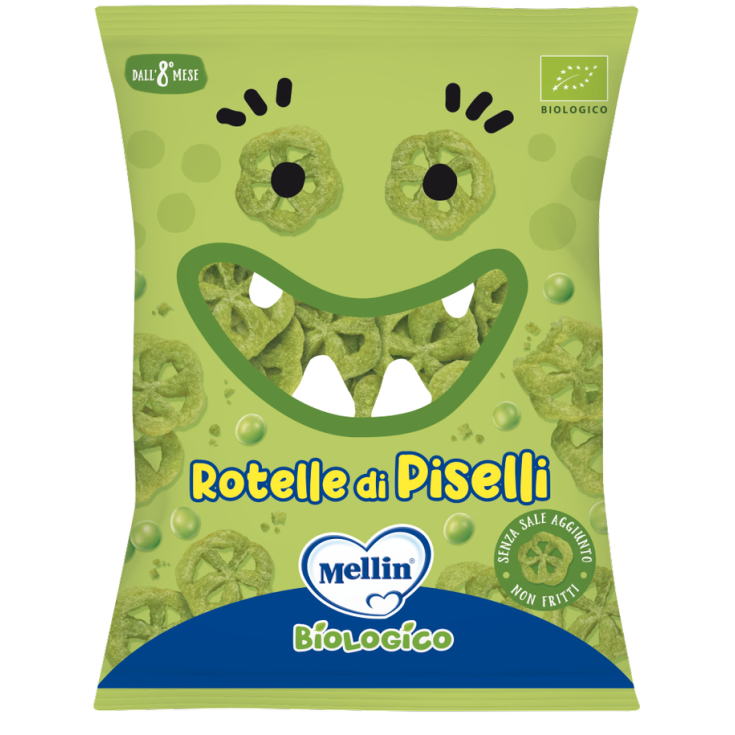 Rotelle Di Piselli Mellin Biologico 20g