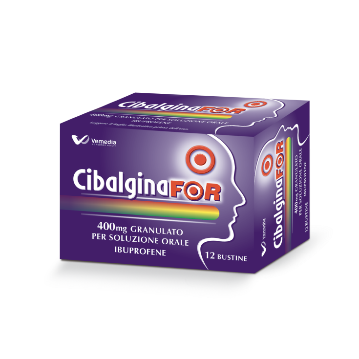 CibalginaFOR Ibuprofene 400mg Granulato 12 Bustine