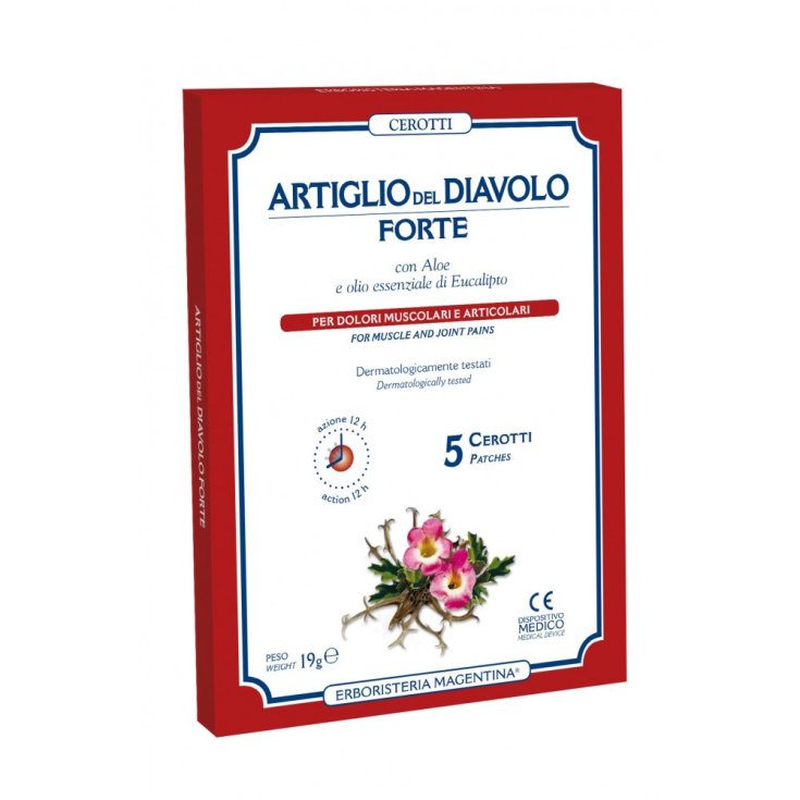 Cerotti Artiglio Del Diavolo Forte 5 Pezzi