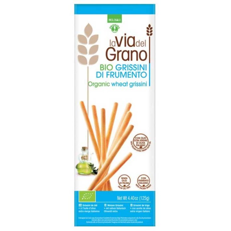 La Via Del Grano Grissini Di Frumento Probios 125g
