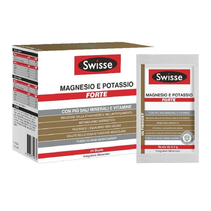 Magnesio Potassio Forte Swisse 24 Bustine