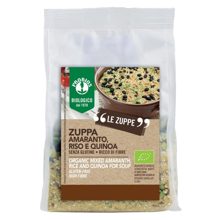 Zuppa Con Amaranto Riso E Quinoa Probios 300g